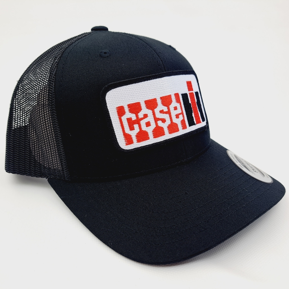 Case IH Vintage Retro Patch Hat International Harvester Trucker Cap Curved Bill - Picture 5 of 5